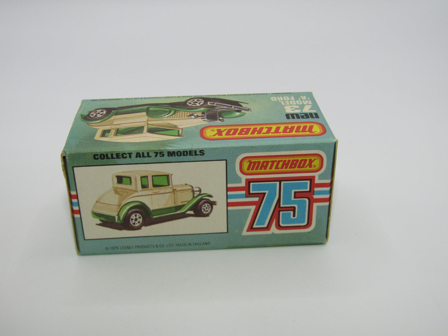 Matchbox Superfast 73C Model A Ford Beige Amber Windows