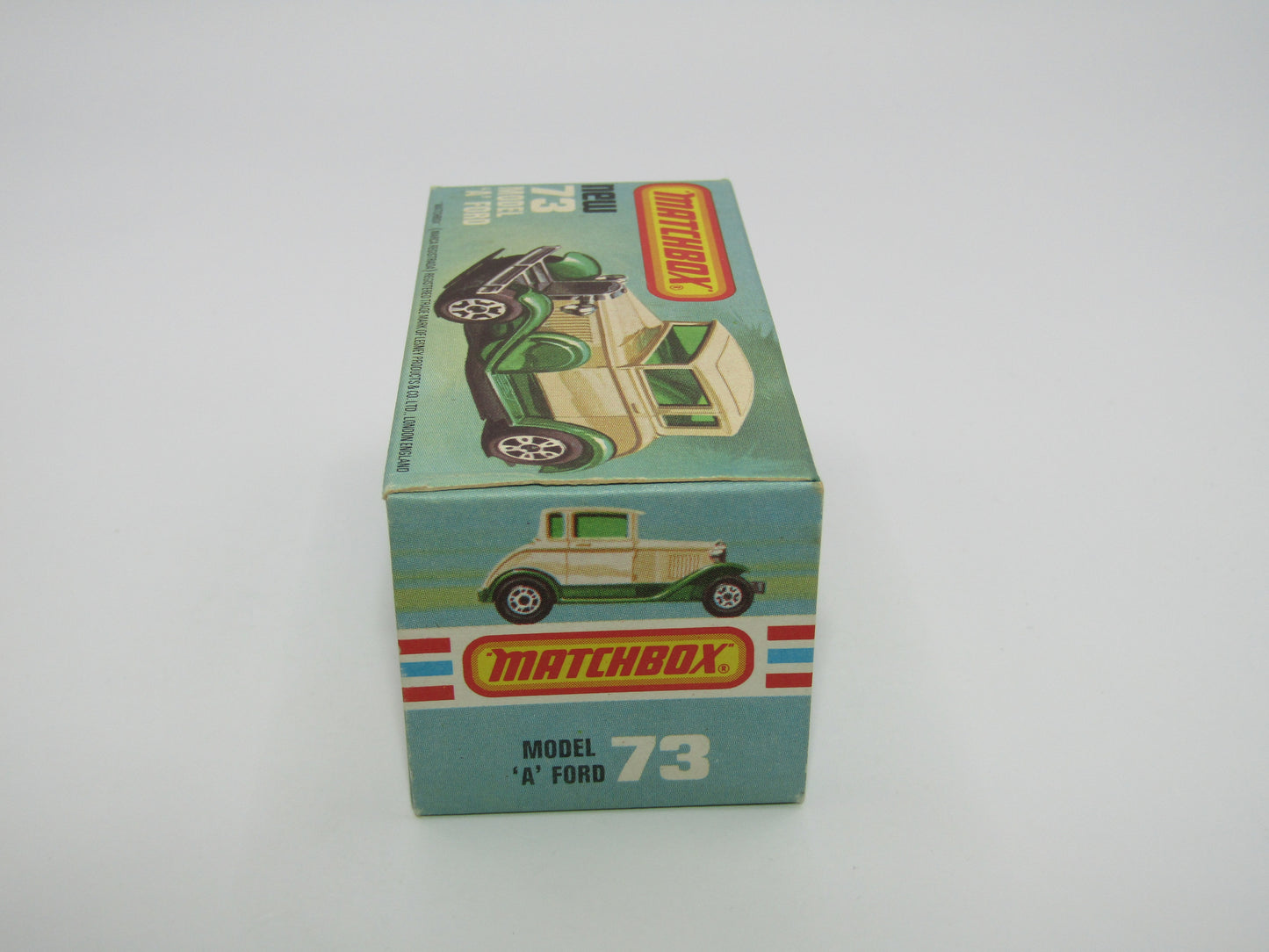 Matchbox Superfast 73C Model A Ford Beige Amber Windows