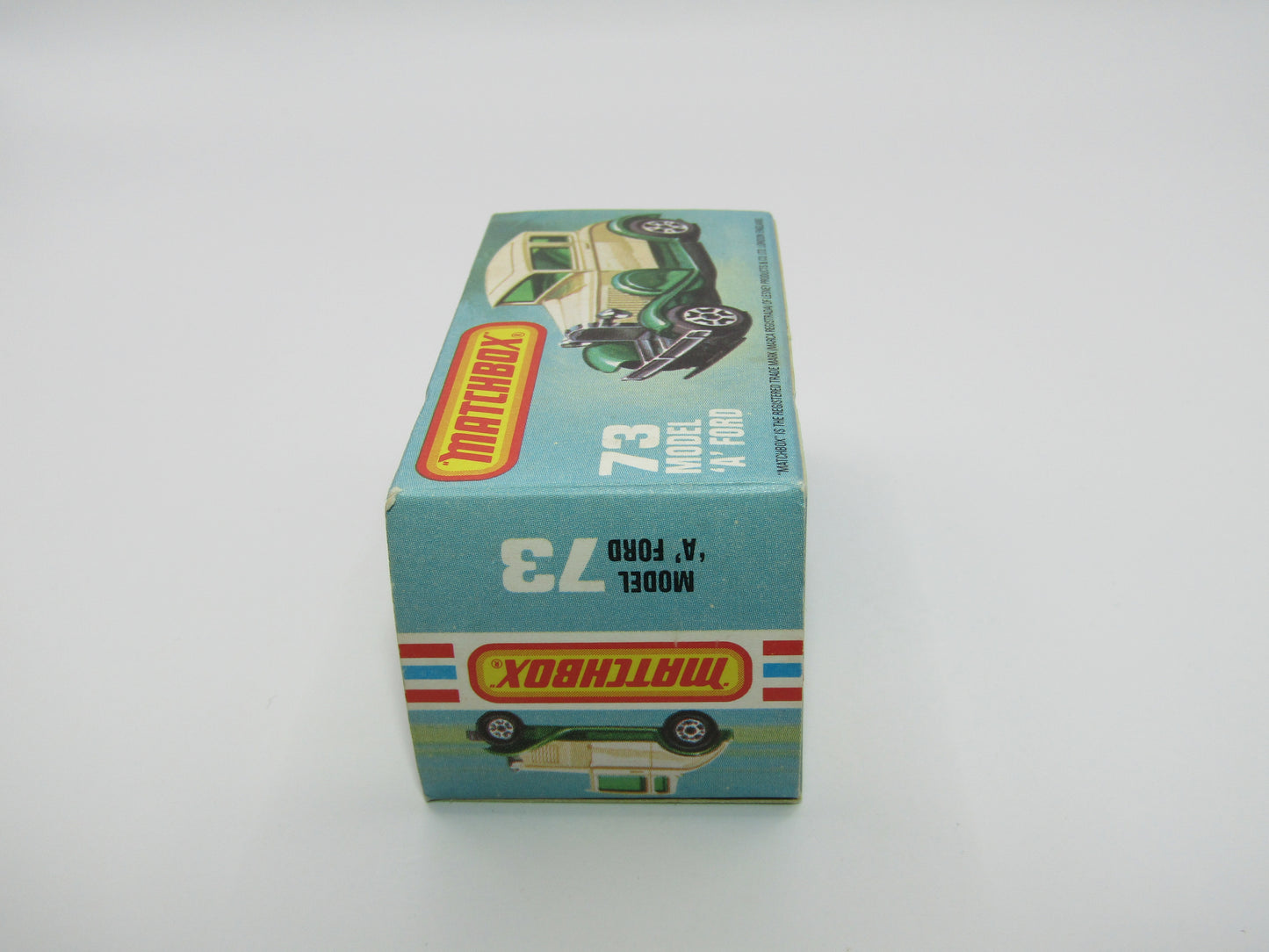 Matchbox Superfast 73C Model A Ford Beige Clear Windows