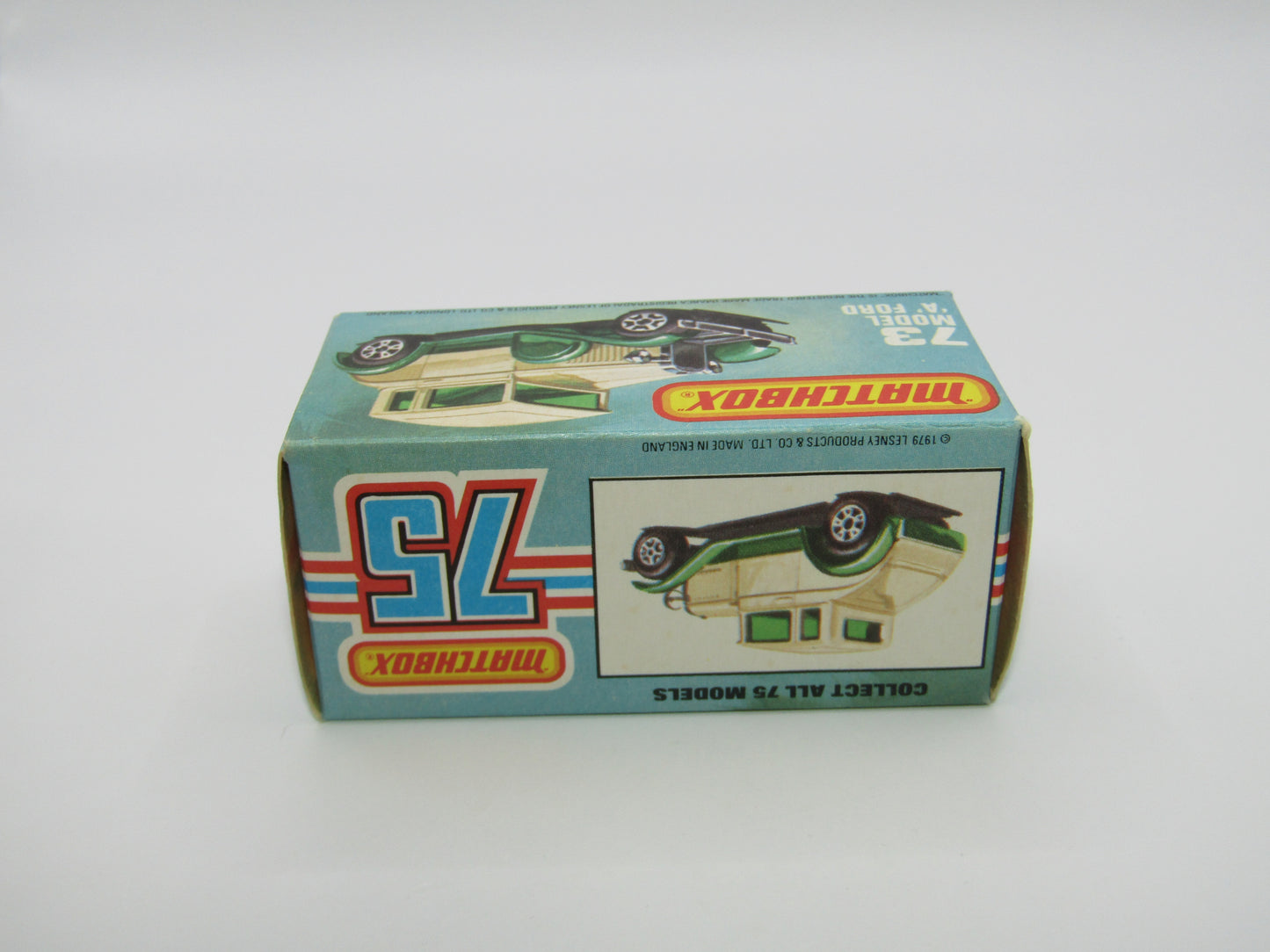 Matchbox Superfast 73C Model A Ford Beige Clear Windows