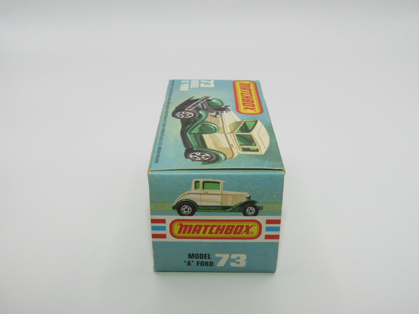 Matchbox Superfast 73C Model A Ford Beige Clear Windows
