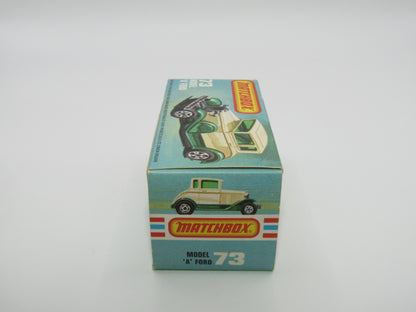 Matchbox Superfast 73C Model A Ford Beige Clear Windows