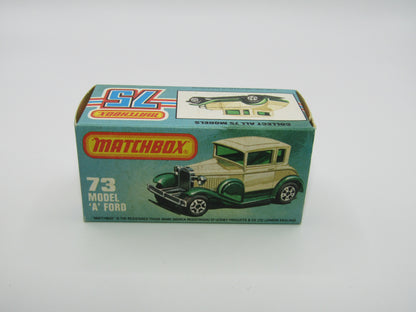 Matchbox Superfast 73C Model A Ford Metallic Green, Green Windows