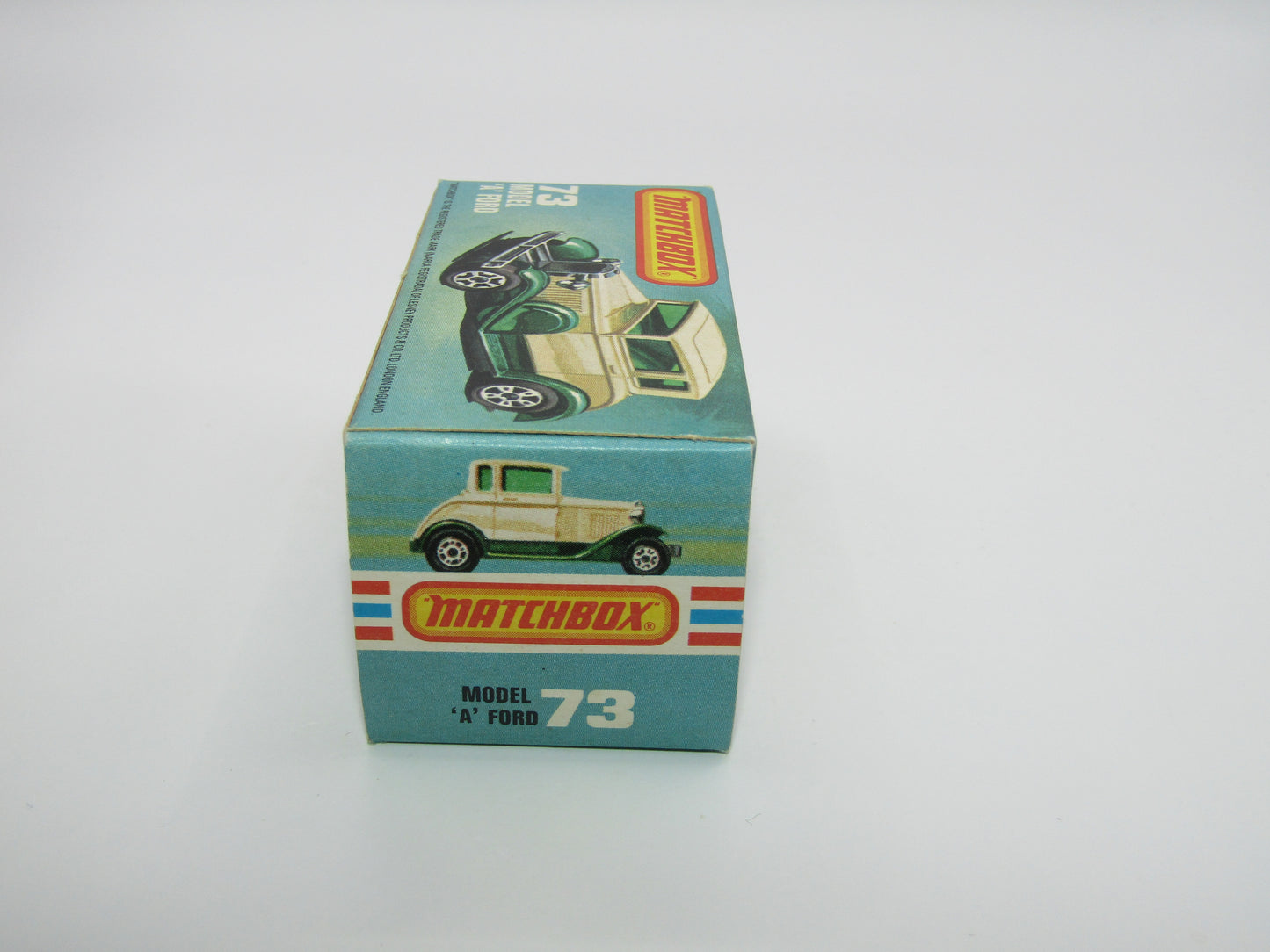 Matchbox Superfast 73C Model A Ford Metallic Green, Green Windows