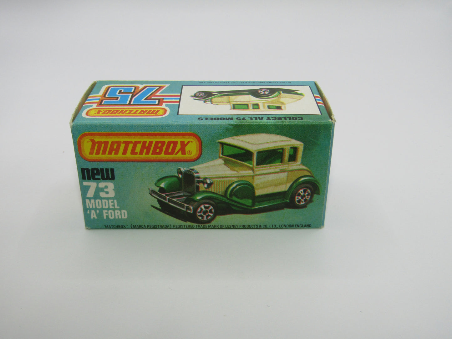 Matchbox Superfast 73C Model A Ford Metallic Green NO WINDOWS