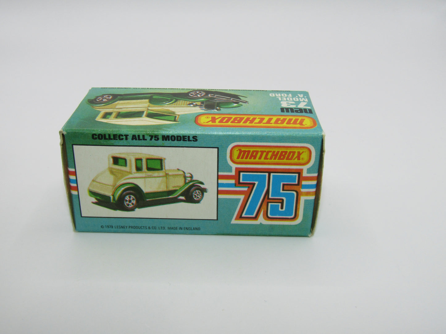 Matchbox Superfast 73C Model A Ford Metallic Green NO WINDOWS