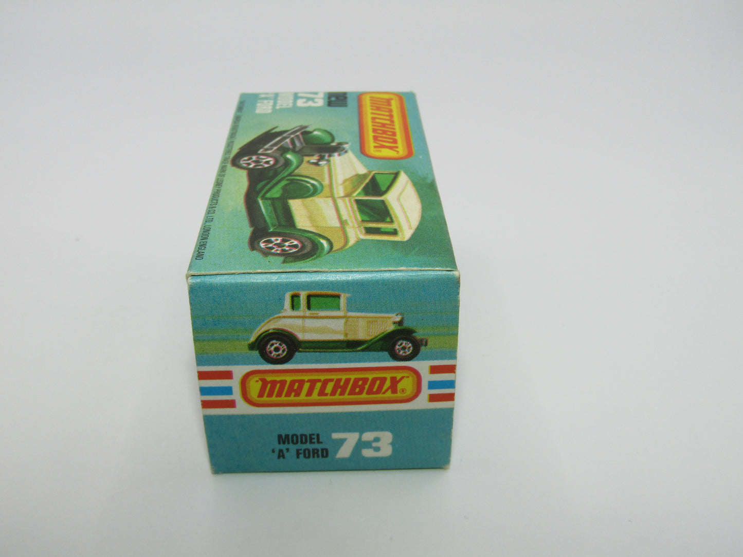 Matchbox Superfast 73C Model A Ford Metallic Green NO WINDOWS