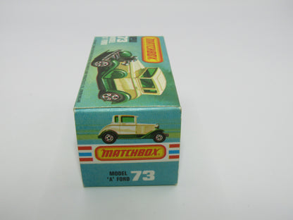 Matchbox Superfast 73C Model A Ford Metallic Green NO WINDOWS