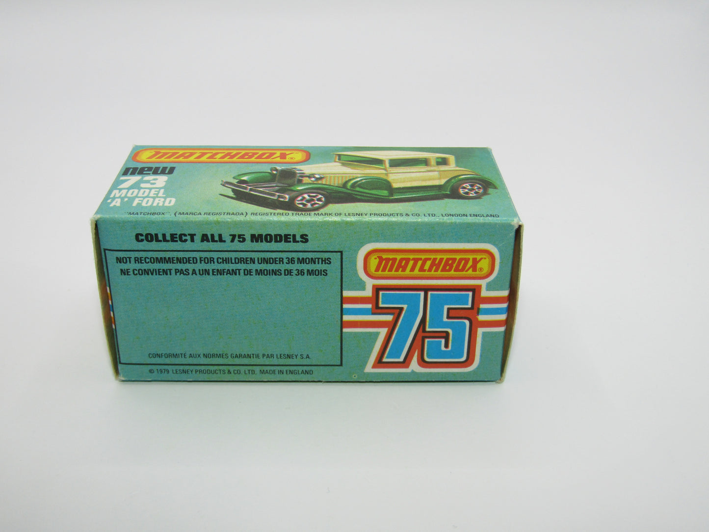 Matchbox Superfast 73C Model A Ford Metallic Green NO WINDOWS