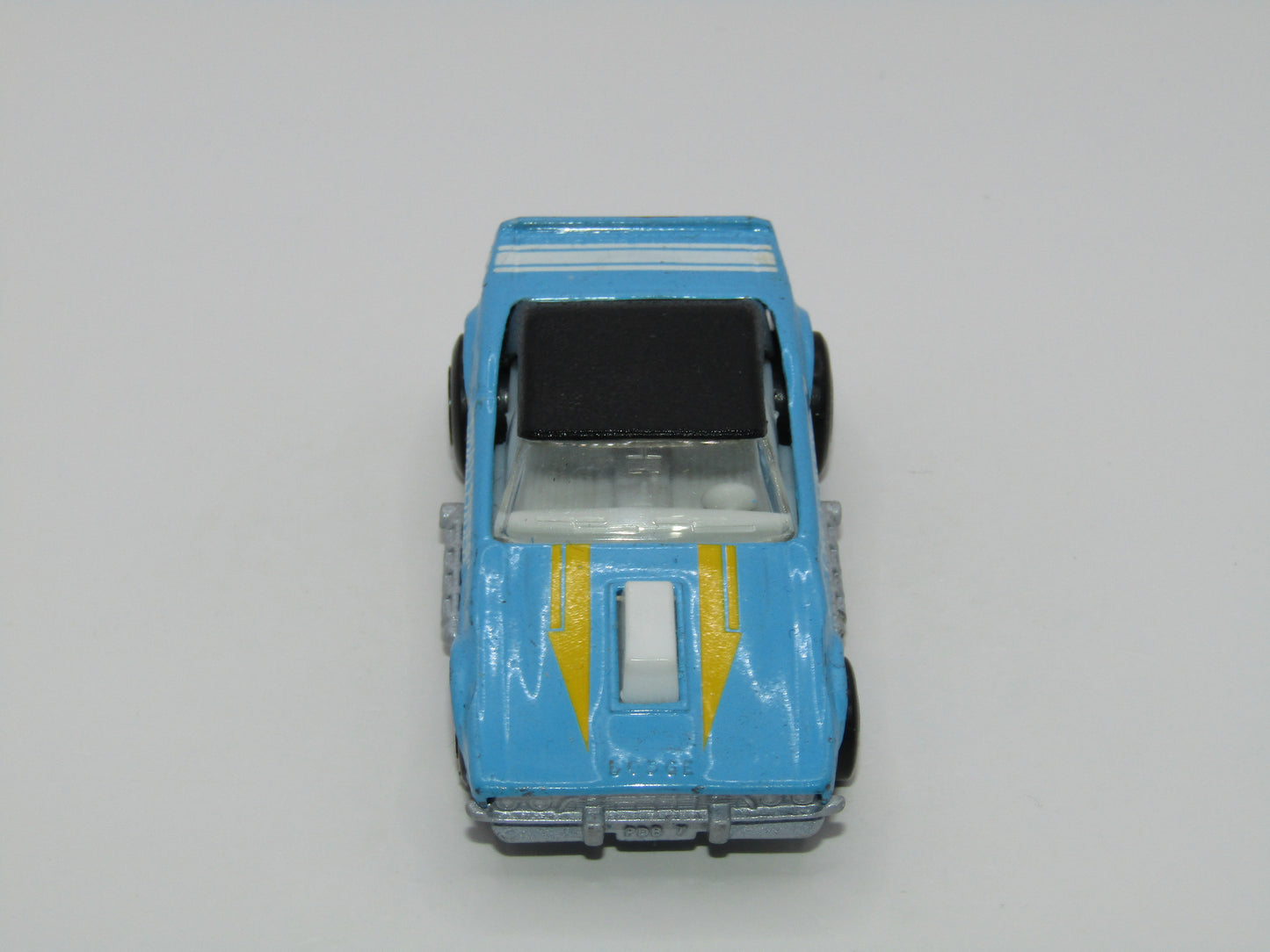 Matchbox Superfast MB1 Dodge Challenger Baby Blue China Base