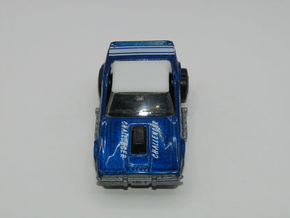 Matchbox Superfast MB1 Dodge Challenger Metallic Blue China Base