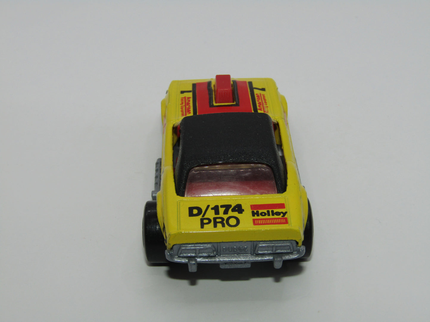 Matchbox Superfast MB1 Dodge Challenger Dot Dash Wheels China Base