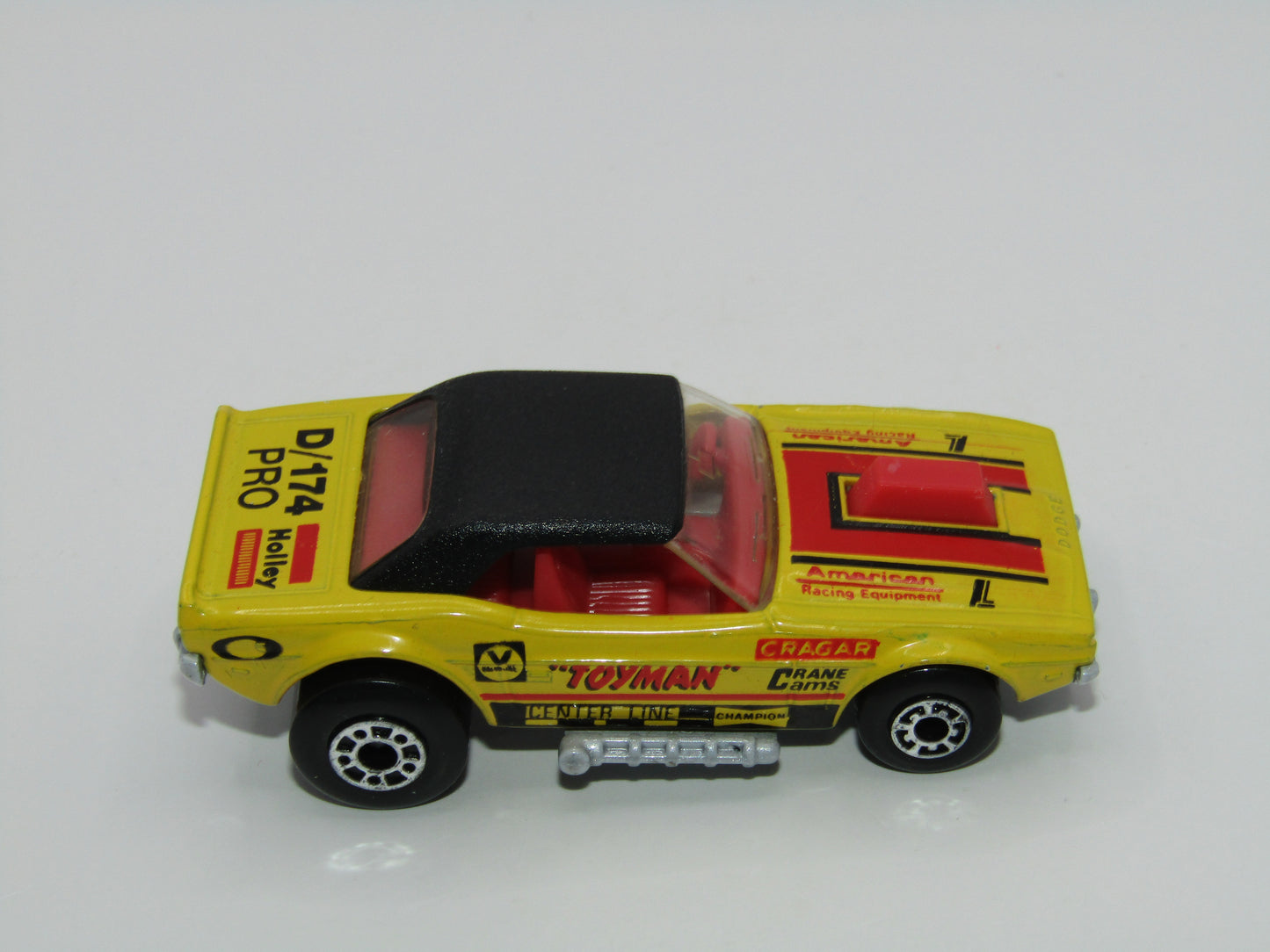 Matchbox Superfast MB1 Dodge Challenger 5 Arch Front Macau Base
