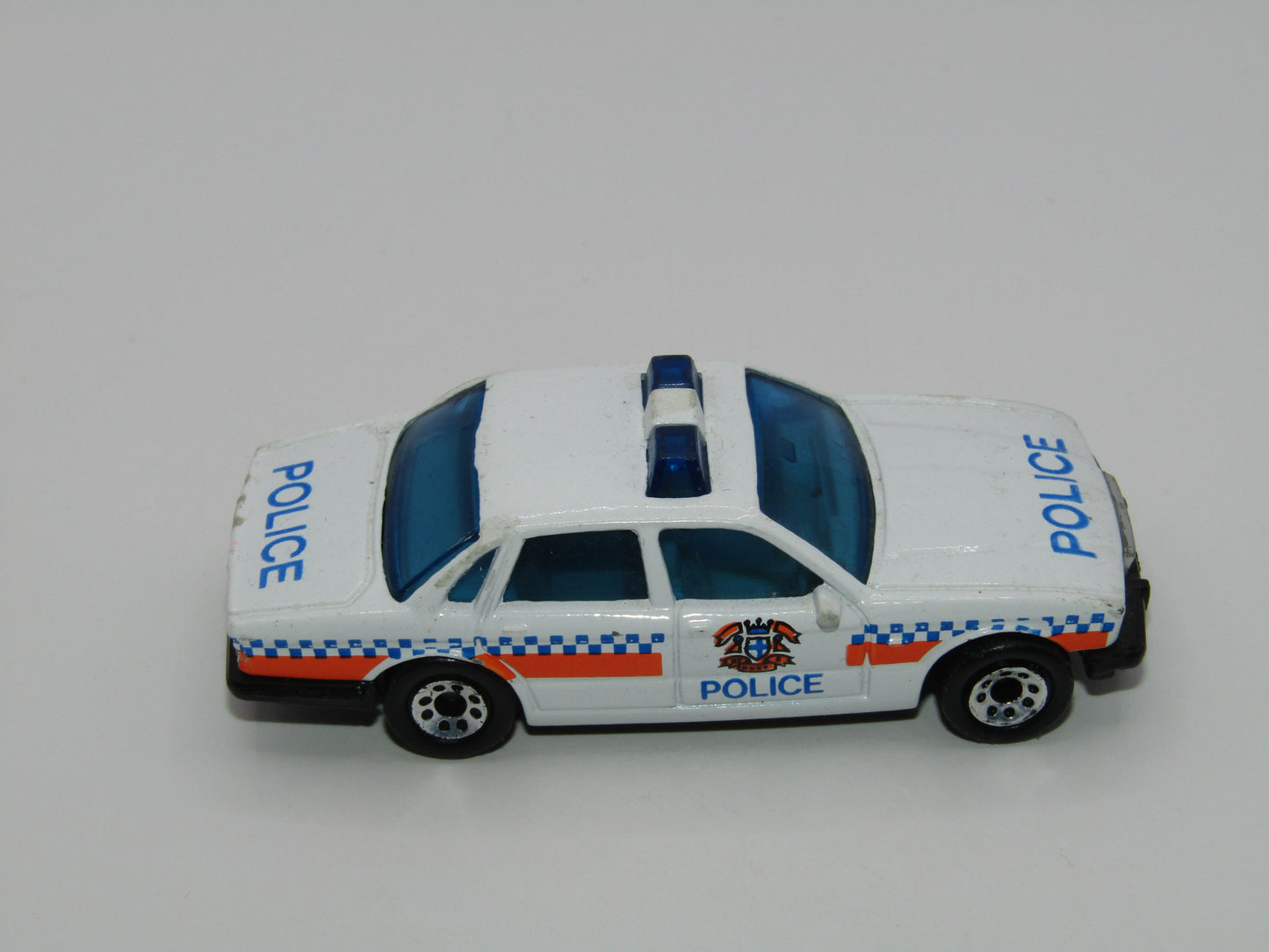 Matchbox Superfast MB1 Jaguar XJ6 Police Car Checker Police Tampo
