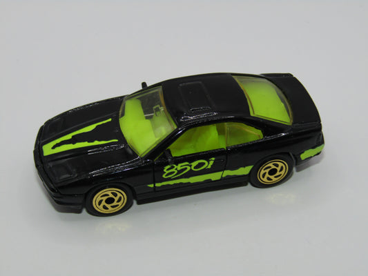 Matchbox Superfast MB2 BMW 850i Black 850i Tampo Thailand Base