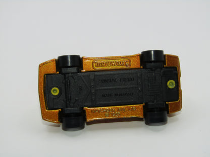 Matchbox Superfast MB2 Pontiac Fiero Laser Wheels Macau Base