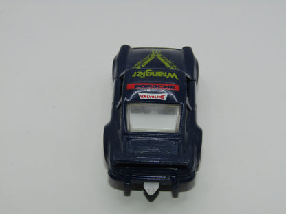 Matchbox Superfast MB3 Porsche Turbo Blue Wrangler Tampo Macau Base
