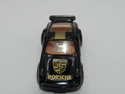 Matchbox Superfast MB3 Porsche Turbo Black PINK Interior Thailand Base