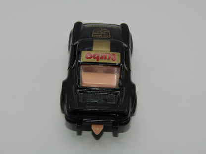 Matchbox Superfast MB3 Porsche Turbo Black PINK Interior Thailand Base