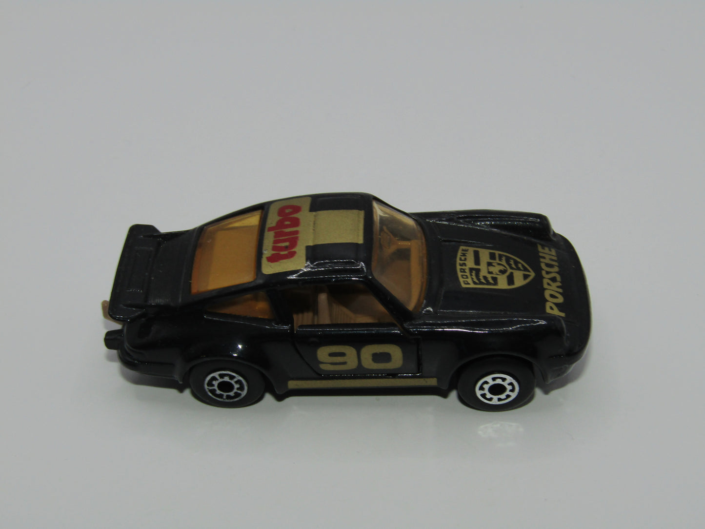Matchbox Superfast MB3 Porsche Turbo AMBER Windows Tan Interior
