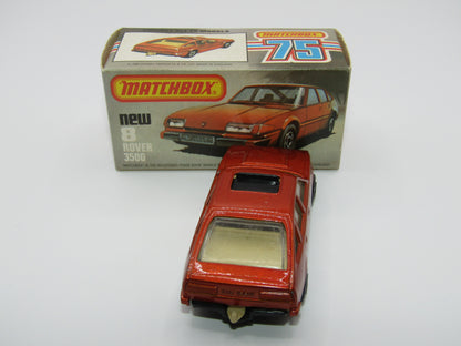 Matchbox Superfast 8D Rover 3500 Bronze, MALTESE CROSS Wheels