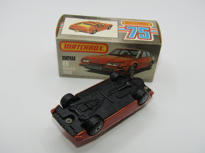 Matchbox Superfast 8D Rover 3500 Bronze, MALTESE CROSS Wheels
