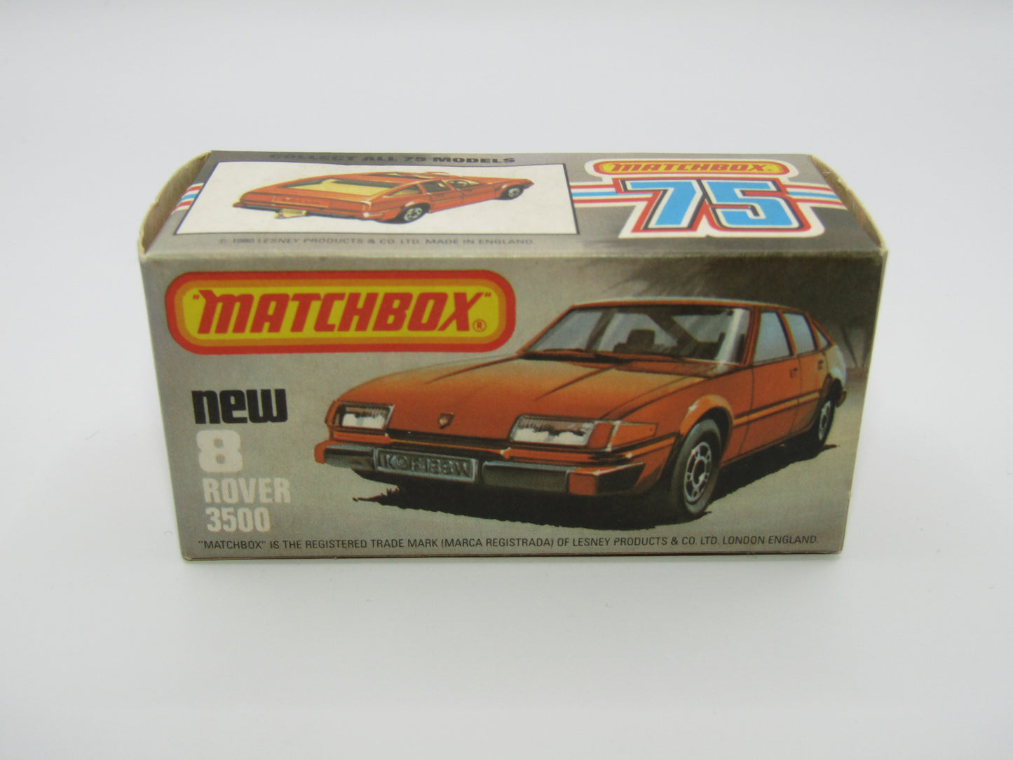 Matchbox Superfast 8D Rover 3500 Bronze, MALTESE CROSS Wheels