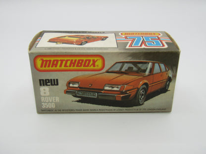 Matchbox Superfast 8D Rover 3500 Bronze, MALTESE CROSS Wheels