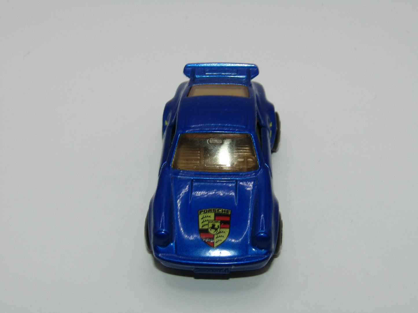 Matchbox Superfast MB3 Porsche Turbo Light Metallic Blue Macau Base