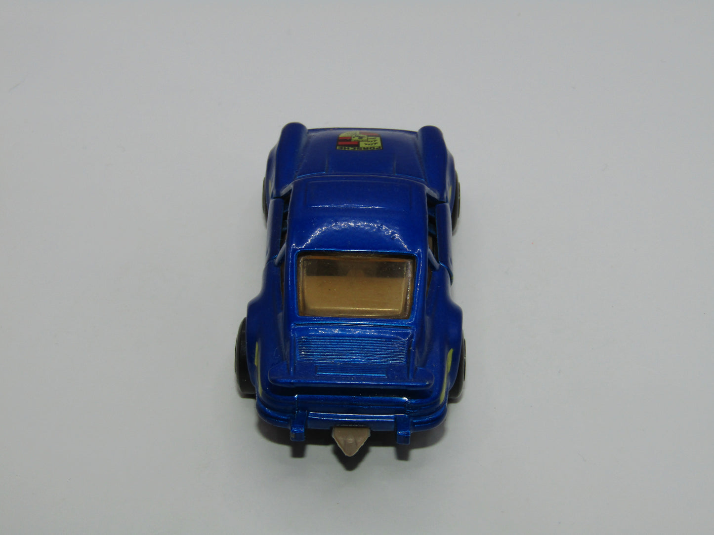 Matchbox Superfast MB3 Porsche Turbo Light Metallic Blue Macau Base
