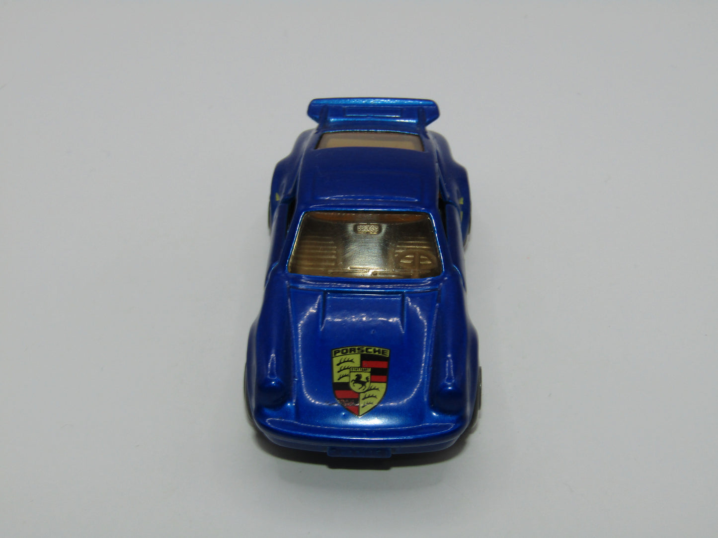 Matchbox Superfast MB3 Porsche Turbo DARK Metallic Blue Macau Base