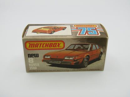 Matchbox Superfast 8D Rover 3500 Bronze, DARK TAN Interior, Dot Dash Wheels