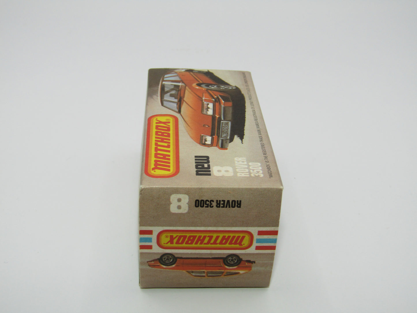 Matchbox Superfast 8D Rover 3500 Bronze, DARK TAN Interior, Dot Dash Wheels