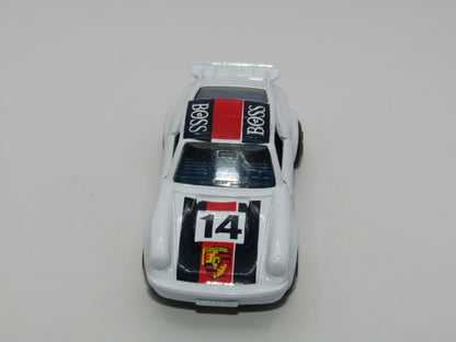 Matchbox Superfast MB3 Porsche Turbo Clear Windows Blue Int Macau Base