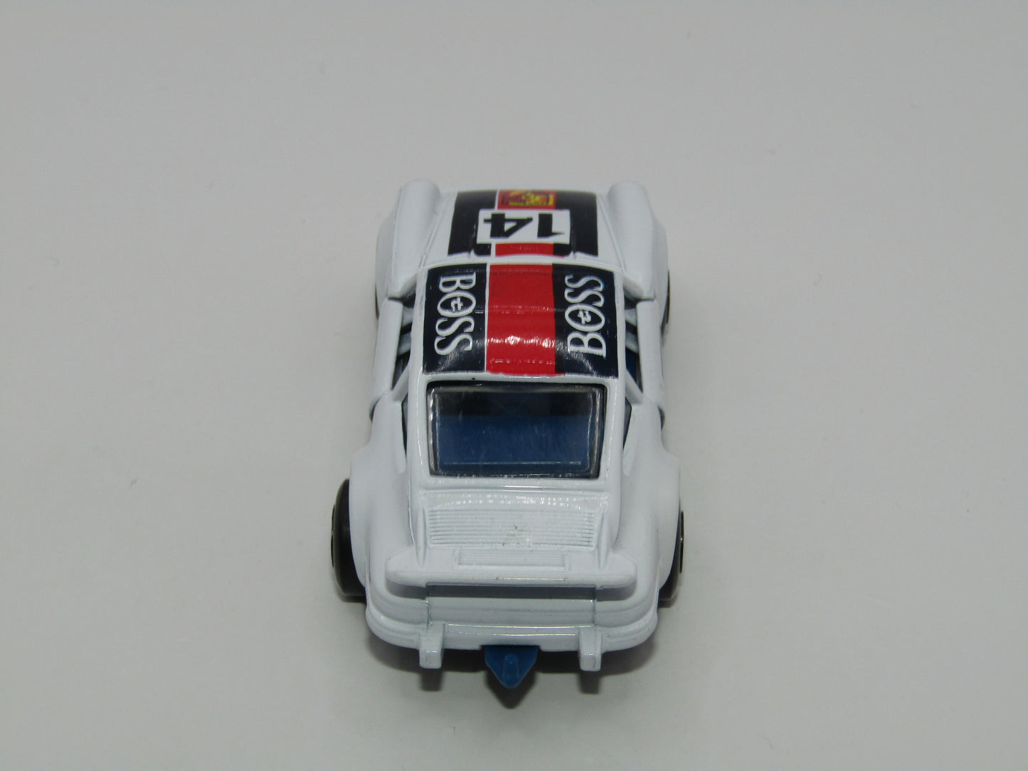Matchbox Superfast MB3 Porsche Turbo Clear Windows Blue Int Macau Base