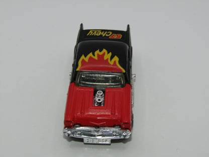 Matchbox Superfast MB4 '57 Chevy Flames Tampo Macau Base