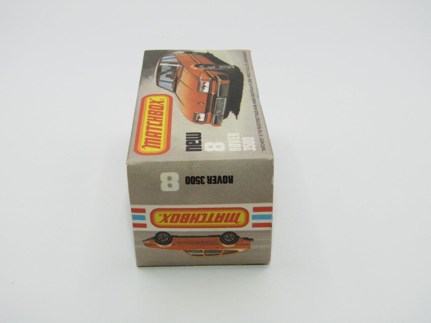 Matchbox Superfast 8D Rover 3500 Bronze, WHITE Interior Dot Dash Wheels
