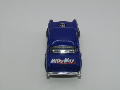 Matchbox Superfast MB4 '57 Chevy Purple Milky Way Tampo Macau Base