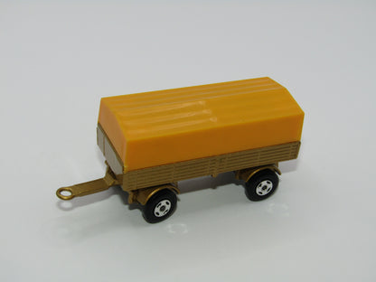 Matchbox Superfast 2A Mercedes Trailer Gold Yellow Canopy