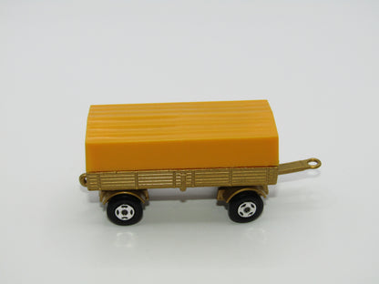 Matchbox Superfast 2A Mercedes Trailer Gold Yellow Canopy