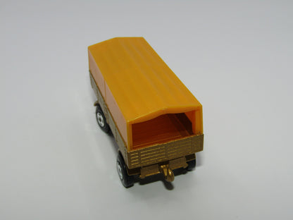 Matchbox Superfast 2A Mercedes Trailer Gold Yellow Canopy