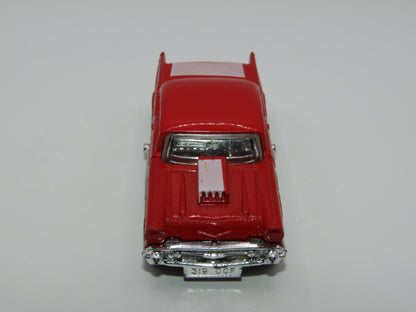 Matchbox Superfast 4D '57 Chevy Red, Unpainted Base
