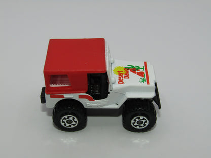 Matchbox Superfast 5D 4x4 Jeep ORANGE Desert Dawn Tampo