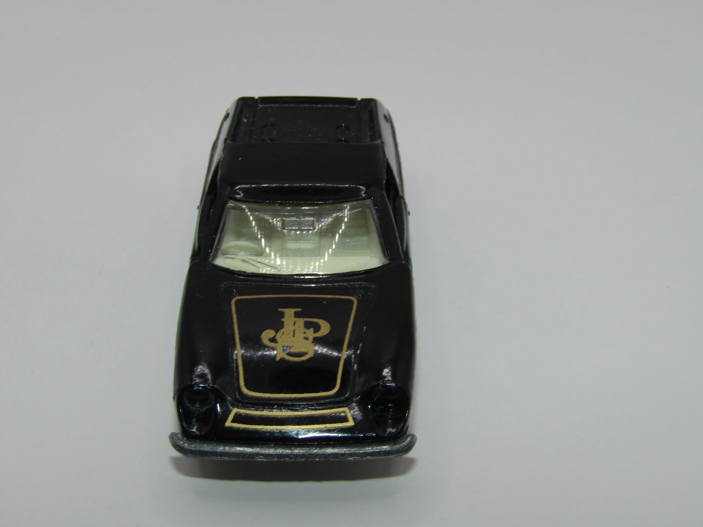 Matchbox Superfast 5A Lotus Europa Black JPS WITHOUT Gold lines on roof
