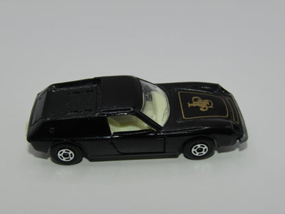 Matchbox Superfast 5A Lotus Europa Black JPS WITHOUT Gold lines on roof