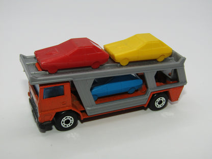 Matchbox Superfast 11C Car Transporter GREY Carrier RED CAR at FRONT