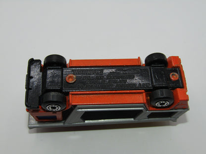 Matchbox Superfast 11C Car Transporter GREY Carrier RED CAR at FRONT