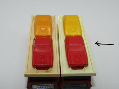 Matchbox Superfast 11C Car Transporter Unp Base Light Yellow Car