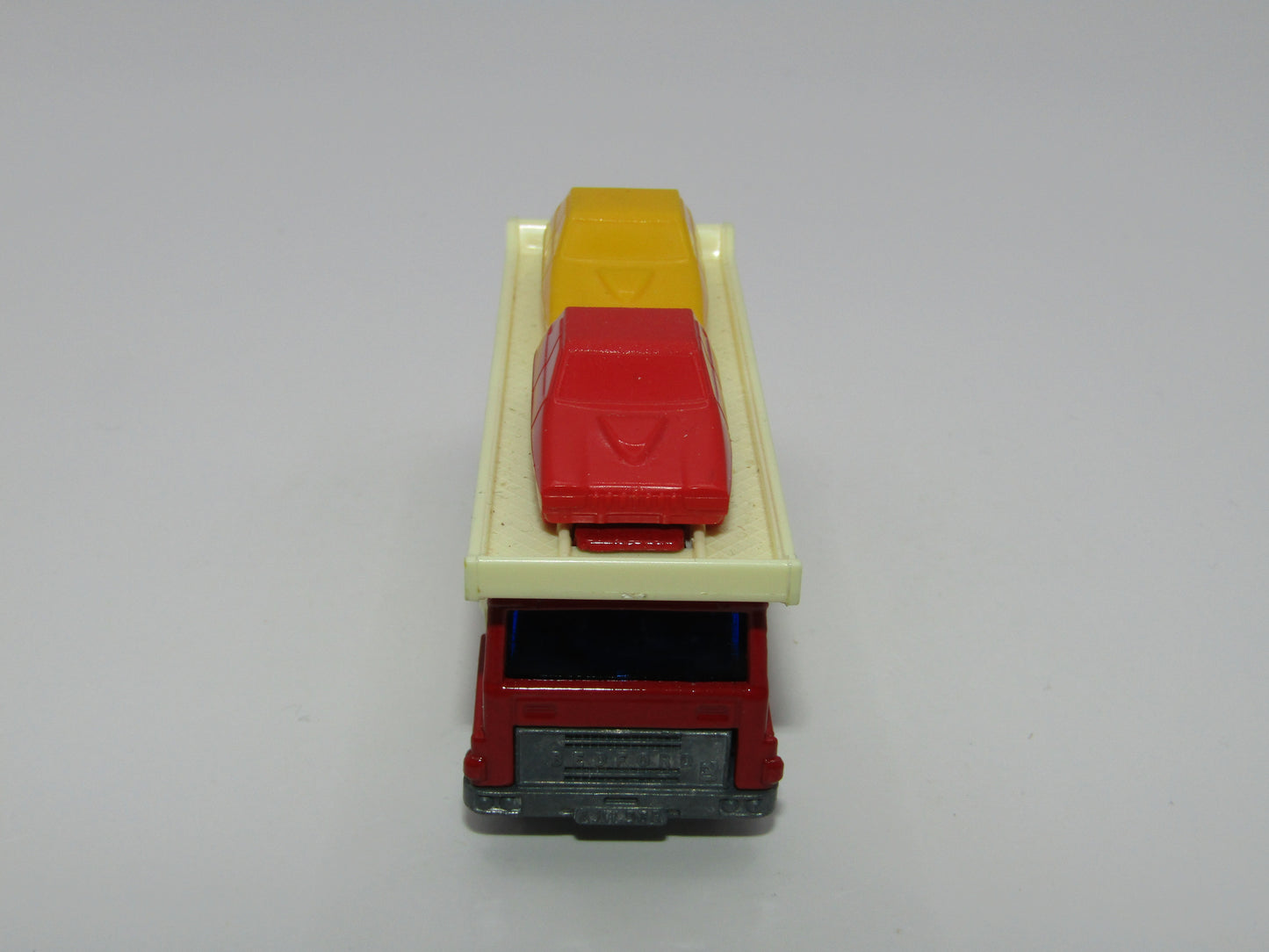Matchbox Superfast 11C Car Transporter Unp Base Light Yellow Car