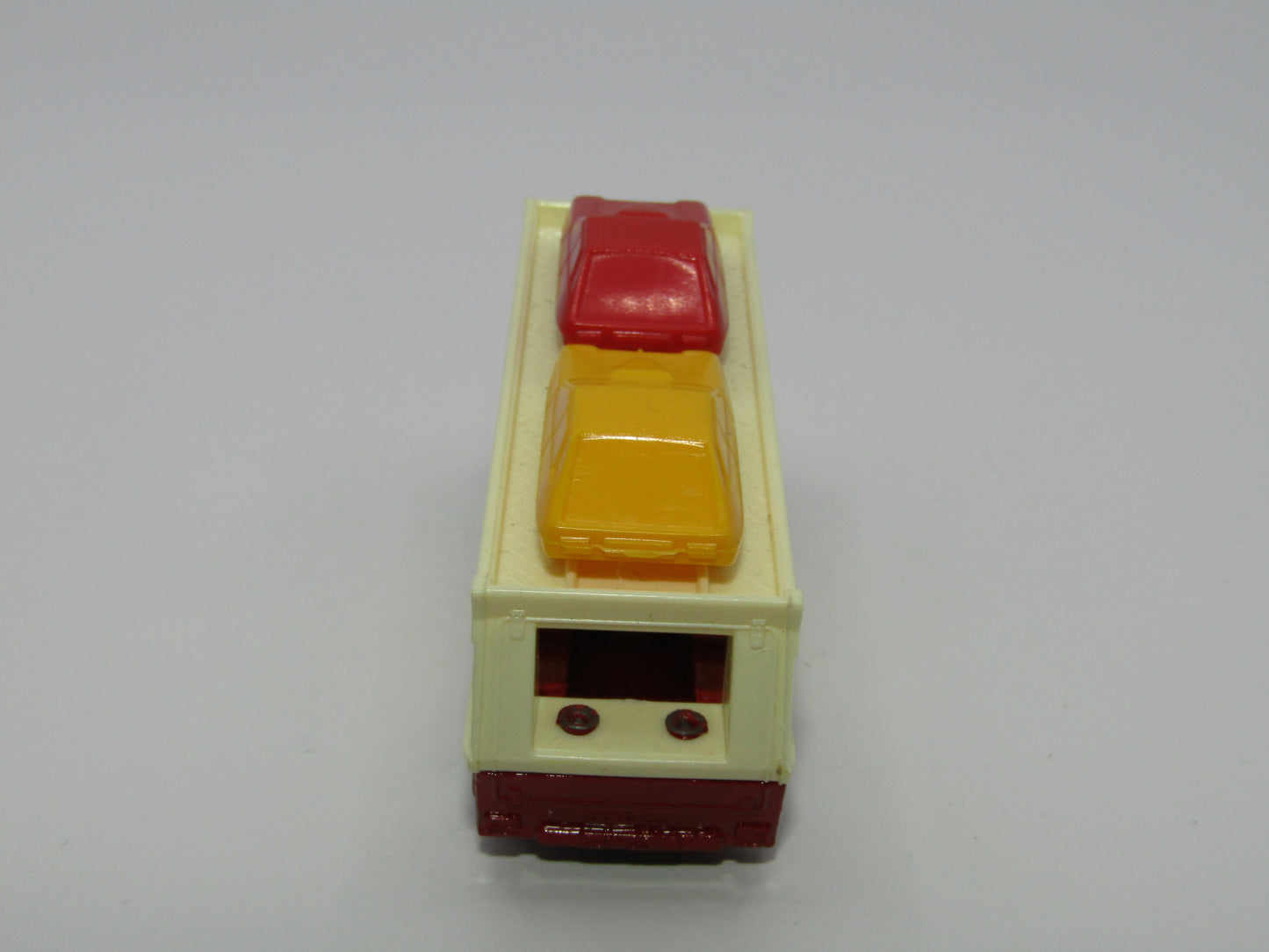 Matchbox Superfast 11C Car Transporter Unp Base Light Yellow Car